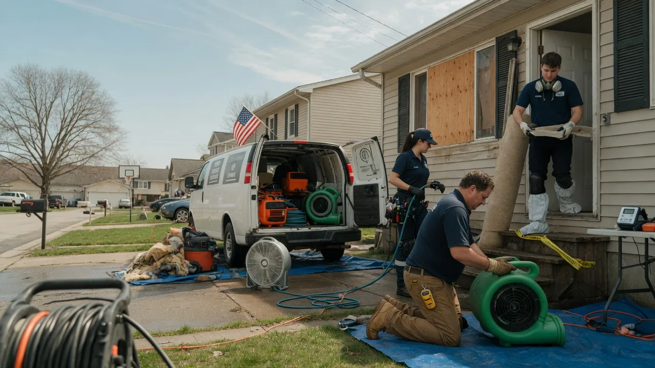 Water Damage Restoration in Burnside, IA near me